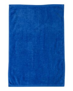 Q-Tees T300 Deluxe Hemmed Hand Towel – Royal