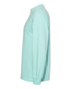 American Apparel 1304 Unisex Heavyweight Cotton Long Sleeve Tee – Celadon (side)
