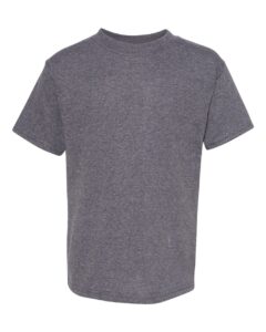 Hanes 5370 Youth EcoSmart® T-Shirt – Charcoal Heather