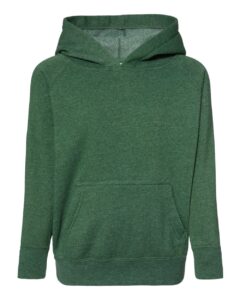 Independent Trading Co. PRM10TSB Toddler Special Blend Hooded Raglan Sweatshirt – Moss