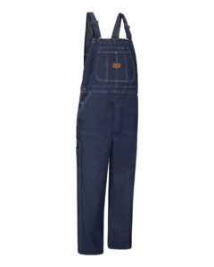 Red Kap BD10EXT Men’s Extended Sizes Denim Bib Overall – Denim - 30I (side)