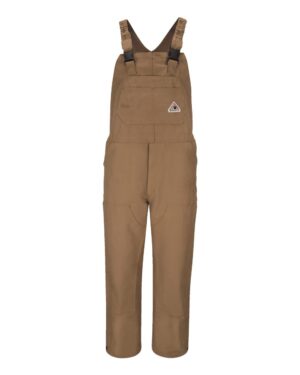 Bulwark BLF6 Men’s Knee Zip Bib Coverall – Brown Duck - 30I
