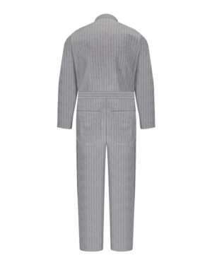 Red Kap CC14T Men’s Tall Snap-Front Cotton Coverall – Herringbone (back)