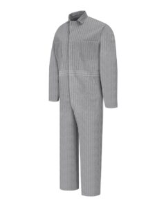 Red Kap CC14T Men’s Tall Snap-Front Cotton Coverall – Herringbone (side)