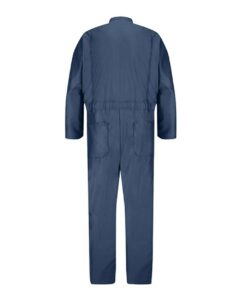 Red Kap CK44T Men’s Tall ESO/ Anti-Static Coverall – Navy (back)