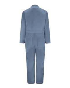 Red Kap CT10T Men’s Tall Twill Action Back Coverall – Postman Blue (back)