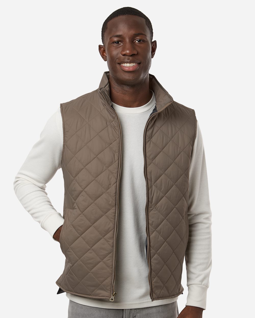 Weatherproof 207359 Men’s Vintage Diamond Quilted Vest Weatherproof 207359 Men’s Vintage Diamond Quilted Vest