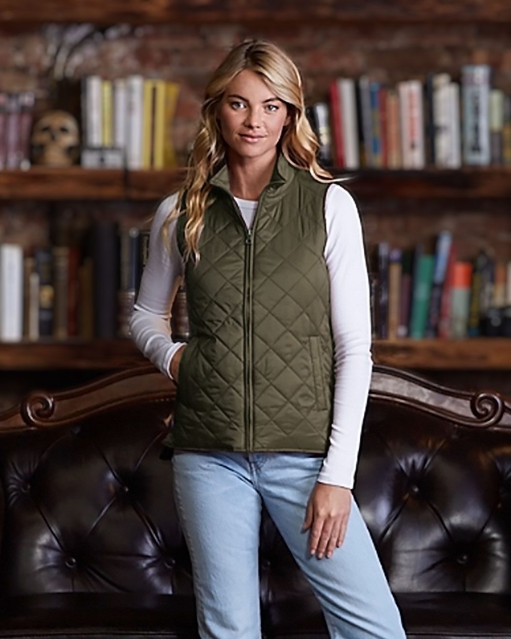 Weatherproof W207359 Women’s Vintage Diamond Quilted Vest Weatherproof W207359 Women’s Vintage Diamond Quilted Vest