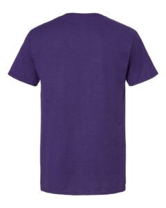 JERZEES 560MR Premium Blend Ring-Spun T-Shirt – Deep Purple (back)
