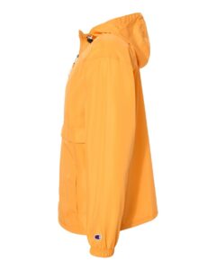 Champion CO200 Unisex Packable Anorak Jacket – Gold (side)