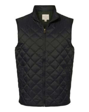 Weatherproof 207359 Men’s Vintage Diamond Quilted Vest – Black