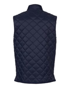 Weatherproof 207359 Men’s Vintage Diamond Quilted Vest – Navy (back)