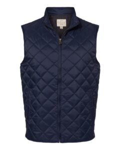 Weatherproof 207359 Men’s Vintage Diamond Quilted Vest – Navy