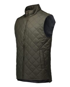 Weatherproof 207359 Men’s Vintage Diamond Quilted Vest – Rosin (side)