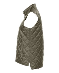 Weatherproof W207359 Women’s Vintage Diamond Quilted Vest – Rosin (side)