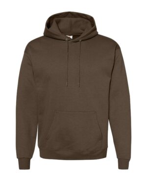 Hanes P170 Unisex EcoSmart® Hooded Sweatshirt – Army Brown
