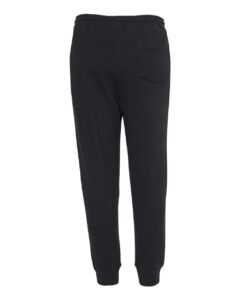 Independent Trading Co. IND20PNT Men’s Midweight Fleece Sweatpants – Black (back)