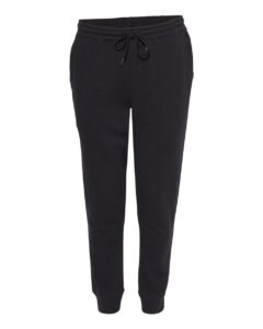 Independent Trading Co. IND20PNT Men’s Midweight Fleece Sweatpants – Black