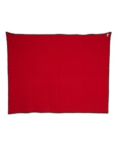 Independent Trading Co. INDBKTSB Special Blend Blanket – Red Buffalo Plaid (back)
