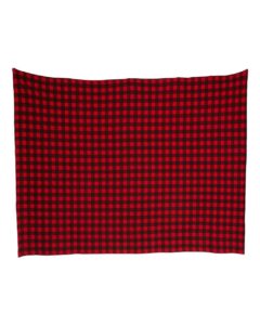Independent Trading Co. INDBKTSB Special Blend Blanket – Red Buffalo Plaid (side)