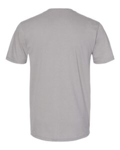 Gildan 64000CVC Unisex Softstyle® CVC T-Shirt – Cement (back)