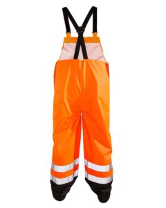 Kishigo RWB102-103 Men’s Storm Cover Bib – Orange (back)
