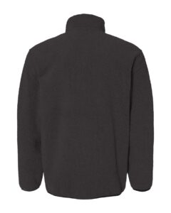 DRI DUCK 7355 Men’s Brooks Sherpa Mountain Fleece – Charcoal (back)