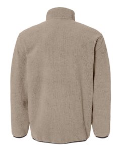 DRI DUCK 7355 Men’s Brooks Sherpa Mountain Fleece – Moss (back)