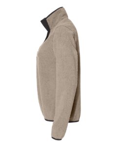 DRI DUCK 9345 Women’s Cypress Sherpa Mountain Fleece – Moss (side)