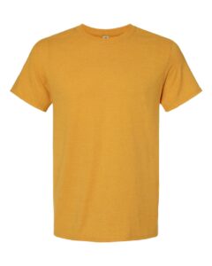 JERZEES 560MR Premium Blend Ring-Spun T-Shirt – Mustard Heather