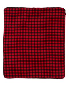 Boxercraft FQ01 Everest Blanket – Red/ Black Buffalo