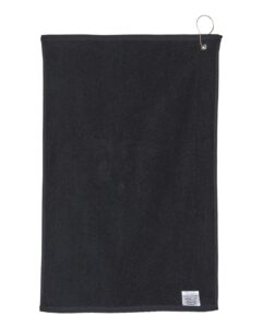 Carmel Towel Company C162523GH Golf Towel – Black (back)