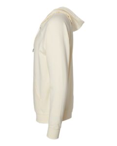 Independent Trading Co. SS1000Z Unisex Icon Lightweight Loopback Terry Full-Zip Hooded Sweatshirt – Bone (side)