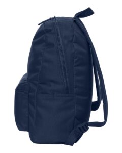 Liberty Bags 7709 16″ Basic Backpack – Navy (side)