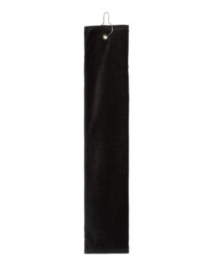 Carmel Towel Company C162523TGH Trifold Golf Towel with Grommet