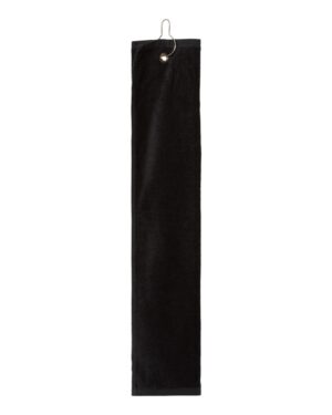Carmel Towel Company C162523TGH Trifold Golf Towel with Grommet
