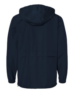 Champion CO125 Unisex Full-Zip Anorak Jacket – Navy (back)