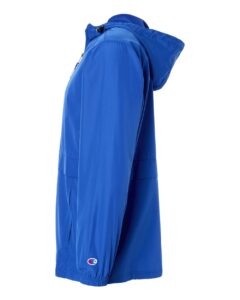 Champion CO125 Unisex Full-Zip Anorak Jacket – Royal Blue (side)