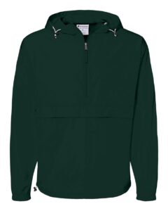 Champion CO200 Unisex Packable Anorak Jacket – Dark Green