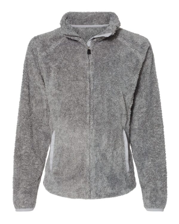 J. America Women’s Boundary Shag Frosty Sherpa Full-Zip