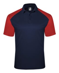 C2 Sport 5903 Men’s Sport Polo – Navy/ Red
