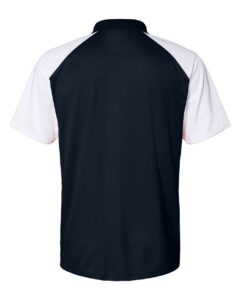C2 Sport 5903 Men’s Sport Polo – Navy/ White (back)