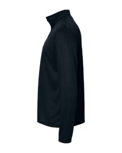 C2 Sport 5102 Men’s Quarter-Zip Pullover – Black (side)