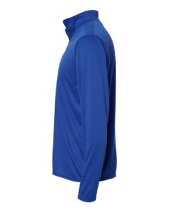 C2 Sport 5102 Men’s Quarter-Zip Pullover – Royal (side)