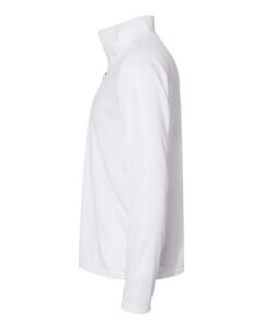 C2 Sport 5102 Men’s Quarter-Zip Pullover – White (side)
