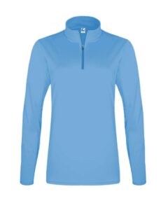 C2 Sport 5602 Women’s Quarter-Zip Pullover – Columbia Blue