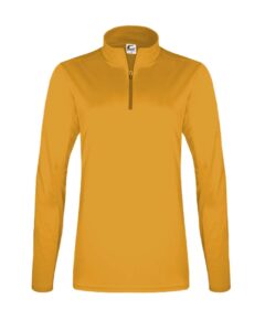 C2 Sport 5602 Women’s Quarter-Zip Pullover – Gold