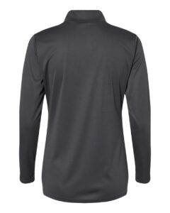 C2 Sport 5602 Women’s Quarter-Zip Pullover – Graphite (back)