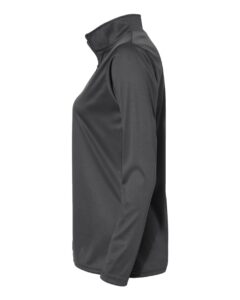 C2 Sport 5602 Women’s Quarter-Zip Pullover – Graphite (side)