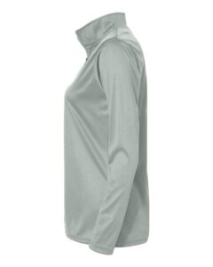 C2 Sport 5602 Women’s Quarter-Zip Pullover – Silver (side)